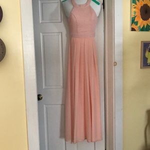 Floor length elegant dress